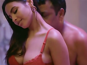 Immense jug Japanese stunner Daakhila gets double rammed by 2 insane studs in Hindi flick