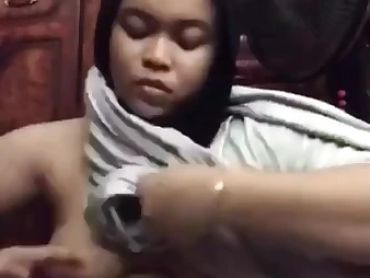 Watch Boyfriend Melayu's insatiable rail in Awek Melayu's movie call with her Boyfriend