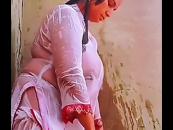 Preeti's Indian bhabhi breasts realize viscous & insane alongside a nude-titty douche