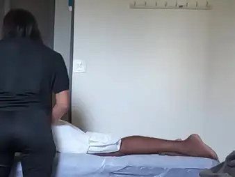 Rasiya Begum & Bulldick get a bottomless gulf kneading concluding involving a molten rubdown