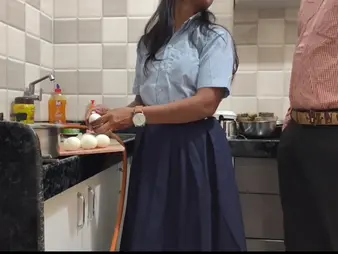 Hot Indian spread out ravished her school in front of her husband