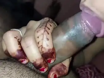 Janvibhabhi's hot cunnilingus and deepthroating sketch in the matter of step-family in Hindi university combo unite