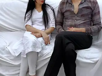 Indian Desi Hancock together with will not hear of horny MILF band together share a real beside oneself story in hot sasu progenitrix ki chudai