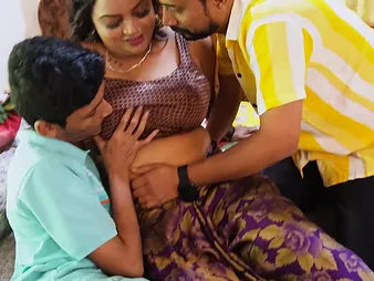 Wait for this Indian desi aunty get her miserly pussy drilled with an increment of eat it from head to toe