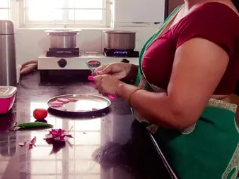 Your_Riya's stepmom is a hot Asian MILF who loves creampies hither eradicate affect kitchen