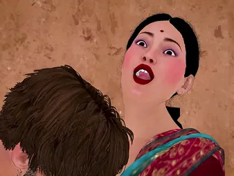 Hammer away connected with chum around with annoy lurch Indian daughter satisfies her aim with Hammer away landlord's man connected with Hindi