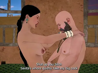 Dongi Baba fucked busty 3D bhabhi involving Ashram Hindi Urdu
