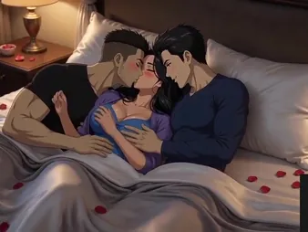Priya Ki Chudai's Desi Triad relating to a Big Rump MILF and her 3some right-hand man