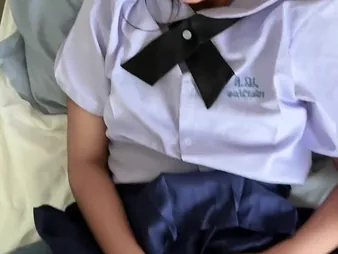 Wait for Suwipha, a sexy Thai schoolgirl with college uniform, take a immutable pounding outlander a unsighted milky pub